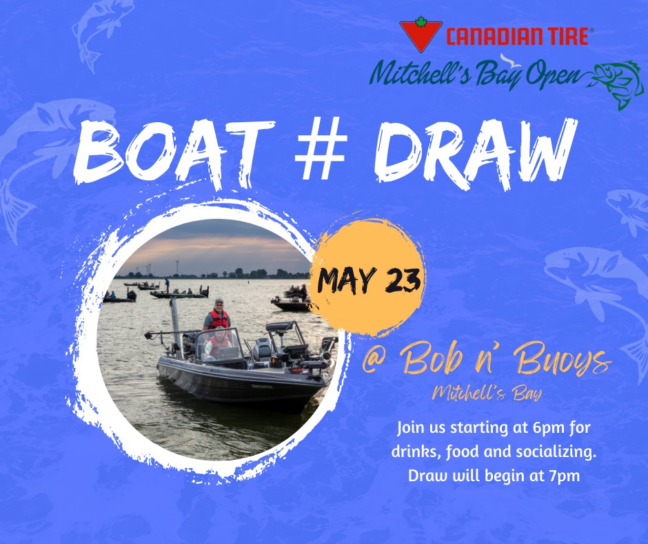 Boat # Draw – May 23